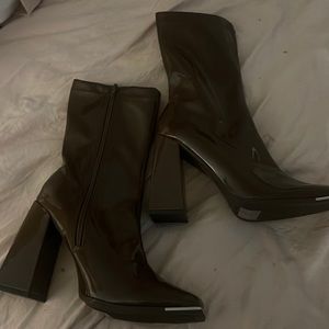 Brown boots